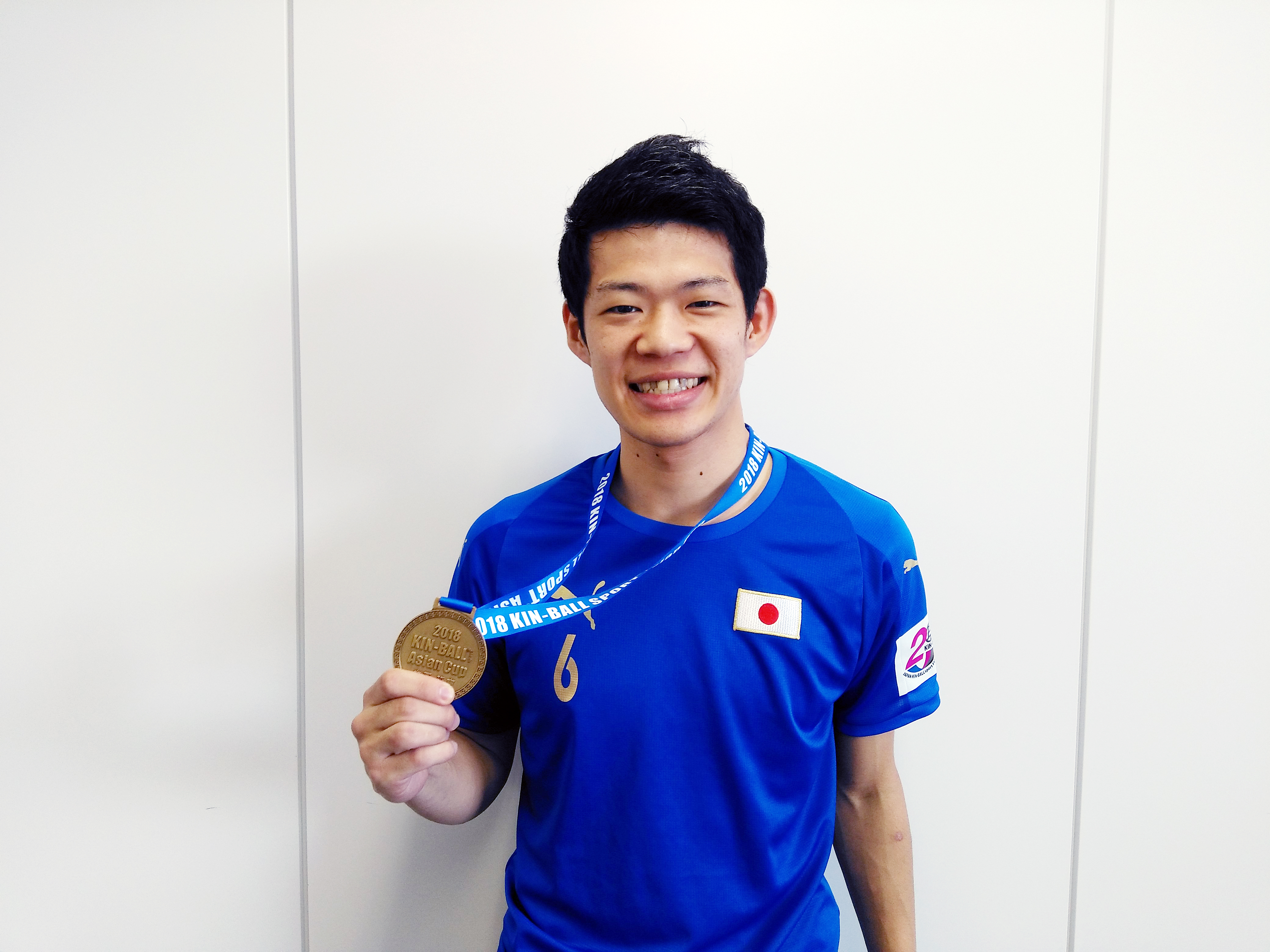 「キンボールスポーツアジアカップ2018」で東京営業部の持丸来樹さんチームが優勝！